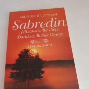 Sabredin kitabı - İbrahim Öncel kitap kapağı