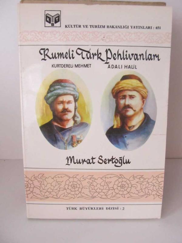 Rumeli Türk Pehlivanları - Murat Sertoğlu kitap kapağı görseli
