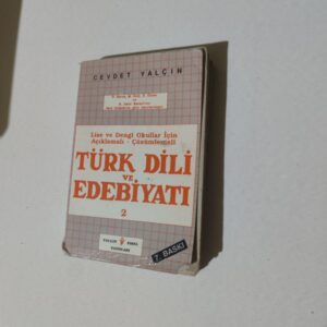 Türk Dili ve Edebiyatı 2 - Cevdet Yalçın kitap kapağı
