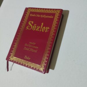 Risale-i Nur Külliyatından Sözler - Bediüzzaman Said Nursi kitap kapağı