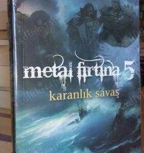 Metal Fırtına 5 Burak Turna romanı kapağı, kurgu kitap koleksiyonu
