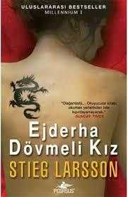 Ejderha Dövmeli Kız - Stieg Larsson kitap kapağı