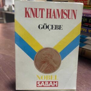 Göçebe - Knut Hamsun Cem/Sabah yayınları nadir kitap kapağı
